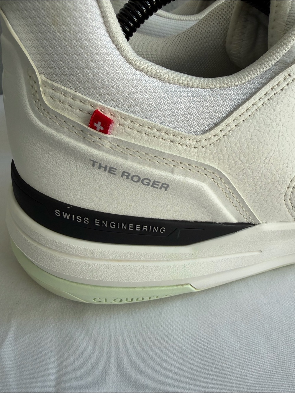 On The Roger Clubhouse Pro Sneakers s10.5 Men’s White/Green - Picture 11 of 13